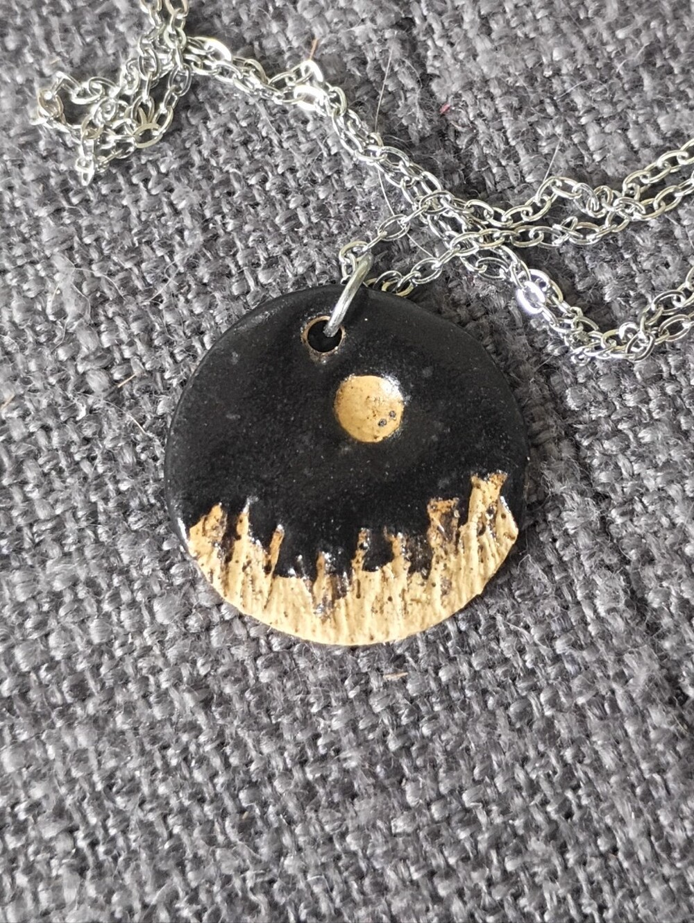 Handmade Ceramic Pendant